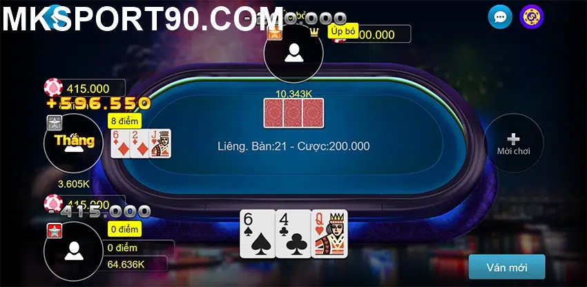Bí quyết trong game bài Mậu Binh mksport